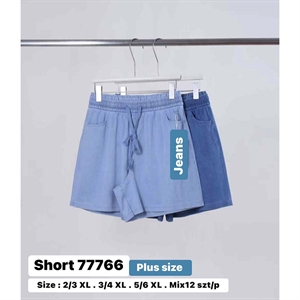 Spodenki jeansowe damskie 2/3XL-5/6XL