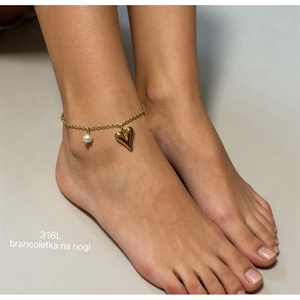 Bransoletka na nogę