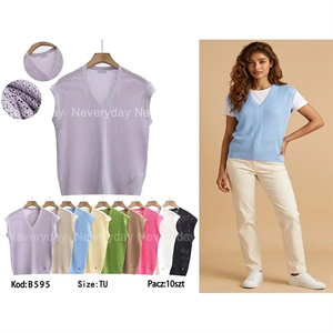 Kamizelka swetrowa damska