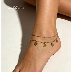 Bransoletka na nogę
