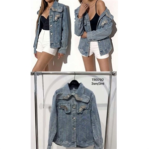 Kurtka jeansowa damska S/M M/L