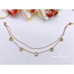 Bransoletka na nogę