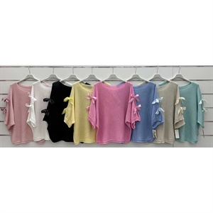 Sweter damski okrągły