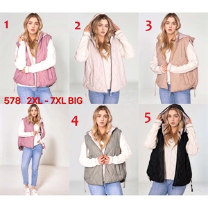 Kamizelka damska Big Size  2XL-7XL