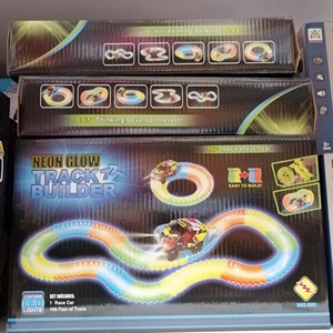 Zabawka - Neonowy budowniczy torów