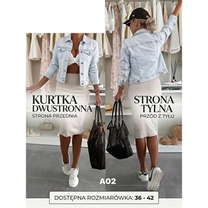 Kurtka jeansowa damska  36-42