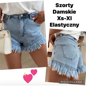 Szorty jeansowe damskie XS-XL