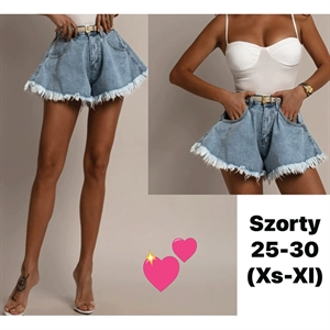 Szorty jeansowe damskie XS-XL