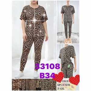 Komplet damski  3/4XL-5/6XL