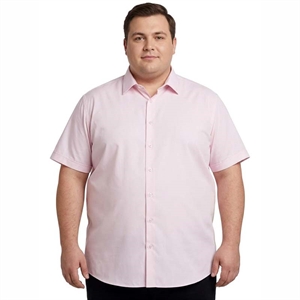 koszula nadwymiar gładkie z krótkim rekawem 3XL-6XL