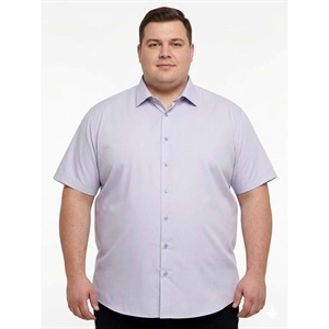 koszula nadwymiar gładkie z krótkim rekawem 3XL-6XL