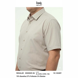 koszula eleganckie na krótki rekaw L-3XL