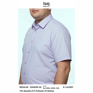 koszula eleganckie na krótki rekaw L-3XL