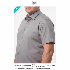 koszula eleganckie na krótki rekaw L-3XL