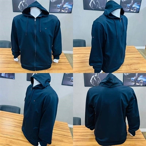 Bluza cienka męska rozpinana na zamek z kapturem produkt Turecki  M-2XL
