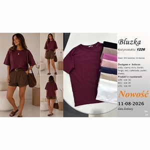 Bluzka damska produkt Polski  S/M-M/L-L/XL(36-38-40)