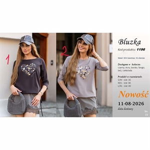Bluzka damska produkt Polski  S/M-M/L-L/XL(36-38-40)