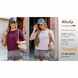 Bluzka damska produkt Polski  S/M-M/L-L/XL(36-38-40)