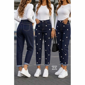 Jeansy mom fit  34-42