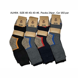 Skarpetki alpaka męska  40-43/43-46
