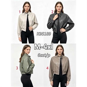 Kurtka skórzana zimowa  M-4XL