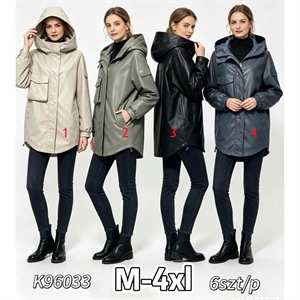 Kurtka skórzana zimowa  M-4XL