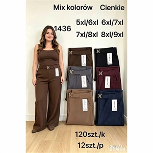Spodnie cienkie damskie Big Size  5XL/6XL-8XL/9XL