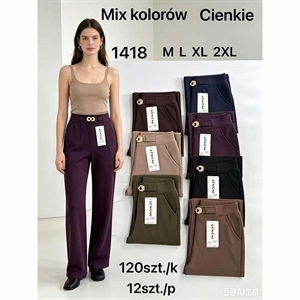 Spodnie cienkie damskie  M-2XL