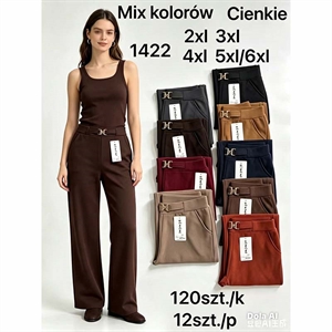 Spodnie cienkie damskie  2XL-5XL/6XL