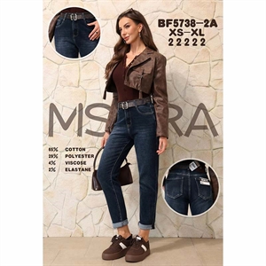 Jeansy damskie Msara  XS-XL