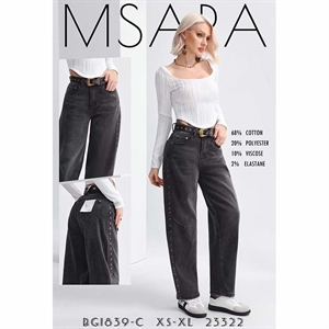Jeansy damskie Msara  XS-XL