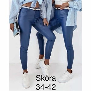 Spodnie skórzane damskie  34-42