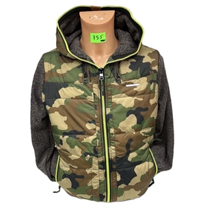 Bluza męska rozpinana na zamek z kapturem  M-2XL