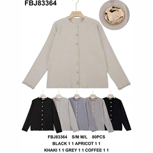 Sweter damski okrągły s/m, m/l