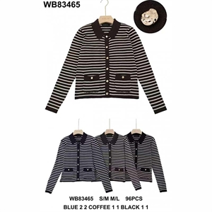 Sweter damski okrągły s/m, m/l