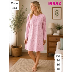 Koszula nocna bawełna damska  2XL-5XL