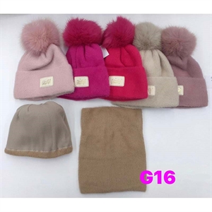 Komplet Czapka + Komin  50-54