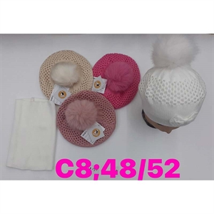 Komplet Czapka + Komin  48/52