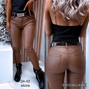 Spodnie skórzane damskie  34-42