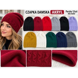 Czapka damska