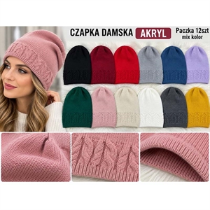 Czapka damska