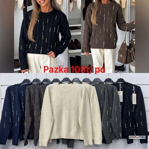 Sweter damski okrągły