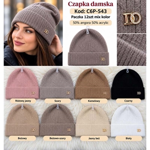 Czapka damska