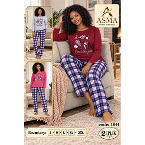 Piżama damska ocieplana  S-2XL