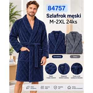 Szlafrok męski  M-2XL