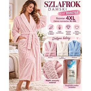 Szlafrok damski  XL-5XL