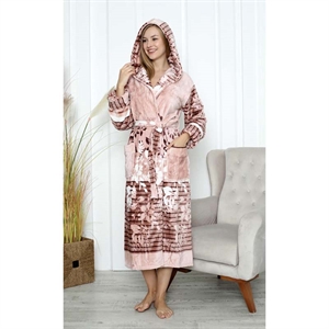 Szlafrok damski z kapturem  XL-3XL