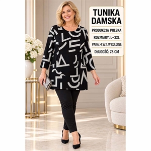 Tunika damska produkt Polski L-3XL