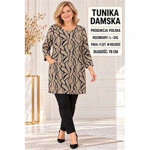 Tunika damska produkt Polski L-3XL