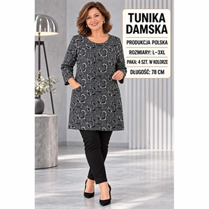 Tunika damska produkt Polski L-3XL